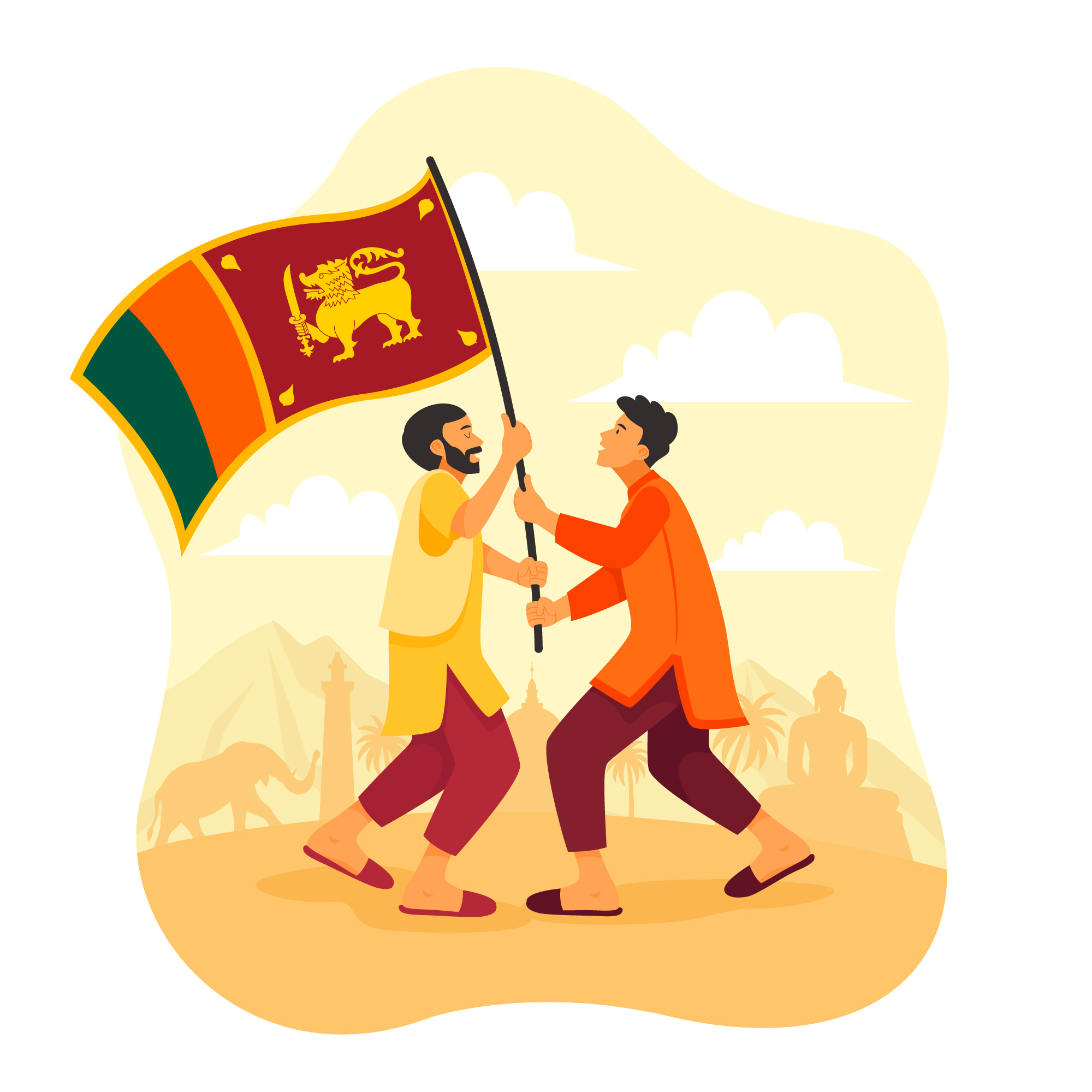 Culture Lovers group in Sri Lanka